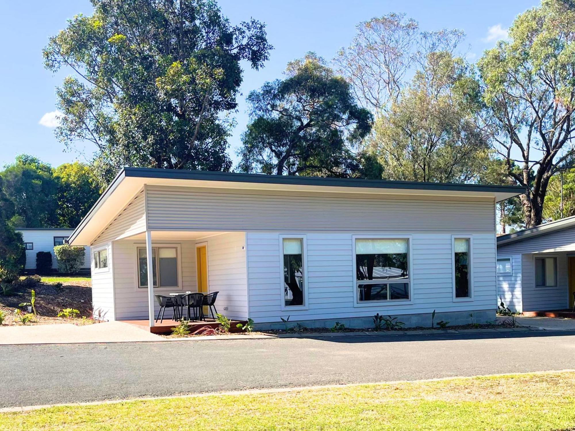 Blue Lake Holiday Park Mount Gambier Bagian luar foto