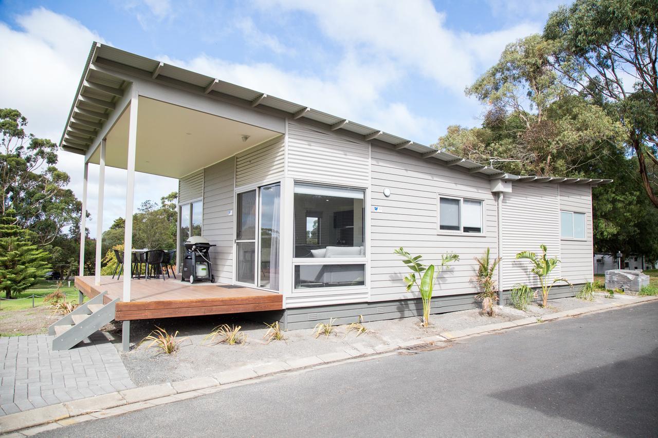 Blue Lake Holiday Park Mount Gambier Bagian luar foto
